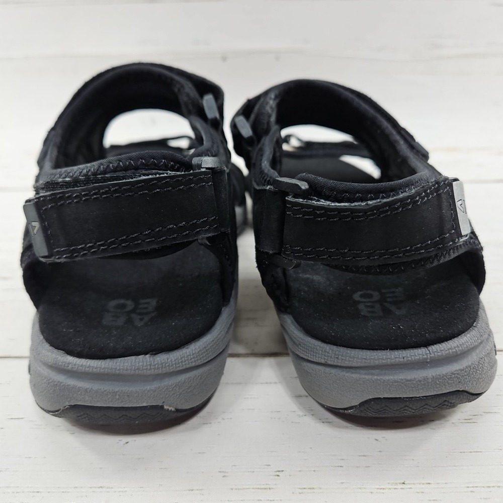 Abeo Genna Sandals Womens 8.5 BioSystem Black Outdoors Hiking Strappy 53598 - Picture 6 of 10